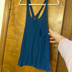 Free People/We The Free Flowy Tank with pocket medium/large